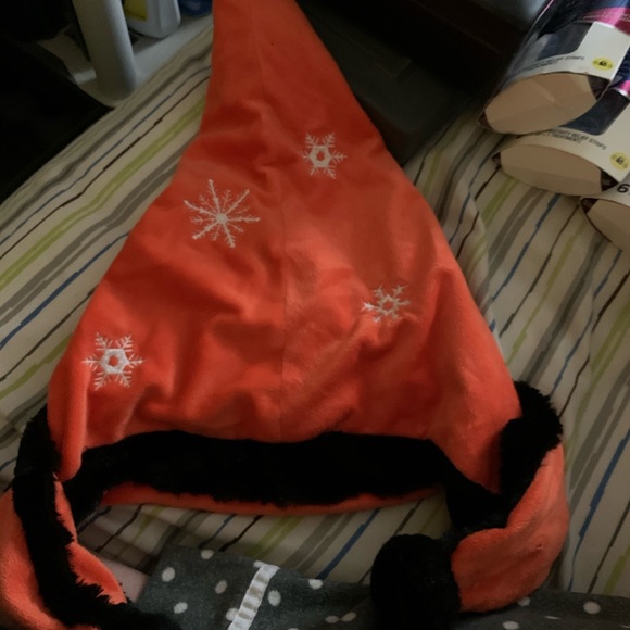 Cincinnati Bengals Christmas Stocking Hat - Picture 2 of 2